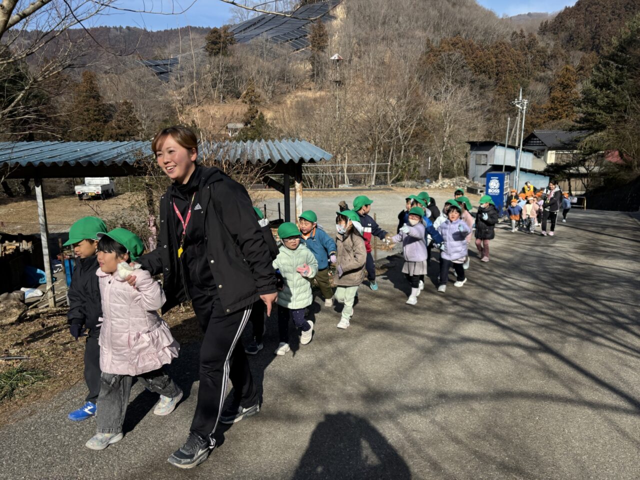 あしがくぼ　氷柱見学(年長)